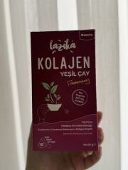 Lazika Kolajen Yeşil Çay (18 İpeksi Piramit Çay Poşeti)
