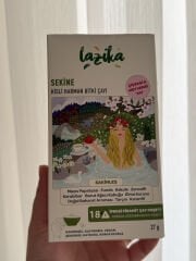 Lazika Sekine - Hisli Harman Serisi (18 İpeksi Piramit Çay Poşeti)