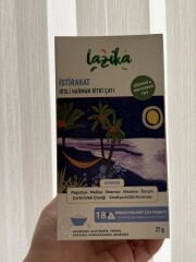 Lazika İstirahat -Hisli Harman Serisi (18 İpeksi Piramit Çay Poşeti)